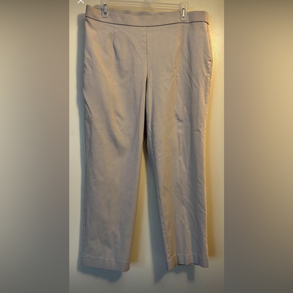 JM Collection Petite Women's Tan Pants XLP excellent used condition